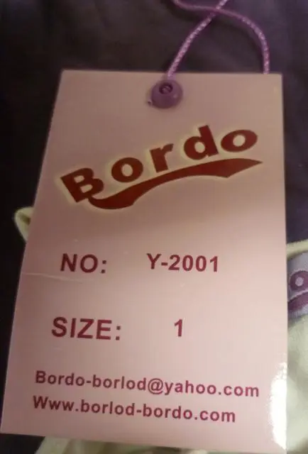Foto uit de officiële melding: Bordo Kinderkleding set — risico: Verwonding