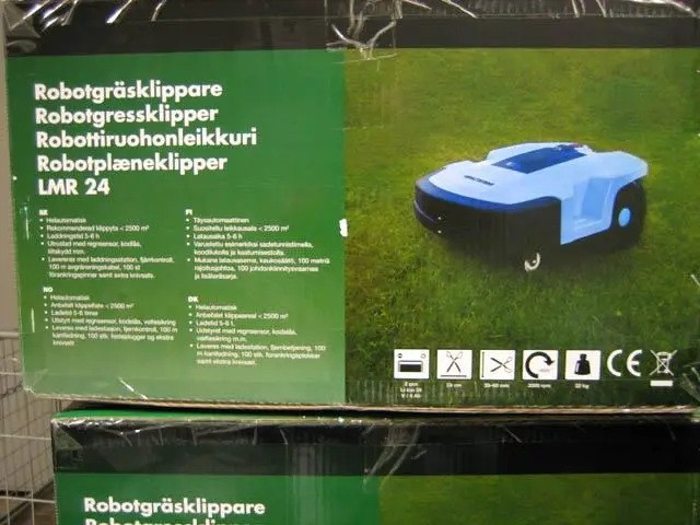 Photo de l’avis officiel: Biltema Robot Lawn Mower Robot tondeuse — risque: Coupures