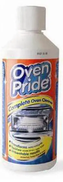 Foto dell’avviso ufficiale: Oven Pride/ BBQ Pride Oven Pride Complete Oven Cleaner/ BBQ Pride BBQ Grill Cleaner Pulitore domestico — rischio: Rischio chimico