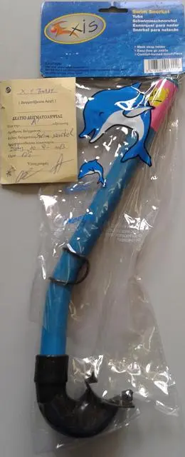 Foto dell’avviso ufficiale: EXIS Swim snorkel Snorkeling per bambini — rischio: Rischio chimico