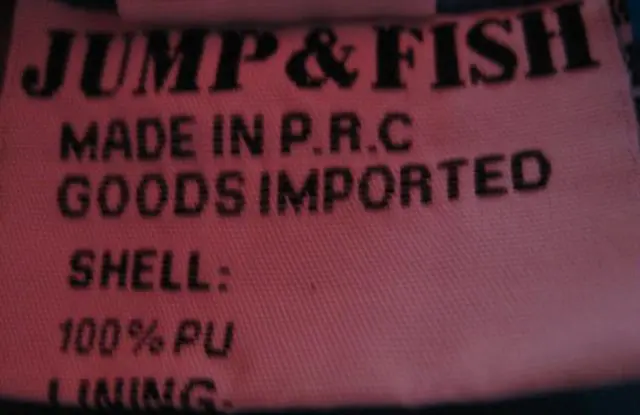 Photo from the official notice: Jump &amp; Fish children’s jacket — strangulation risk (A12/1303/14)