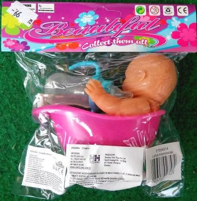 Foto do aviso oficial: Teddies Beautiful Boneca de plástico — risco: Químico