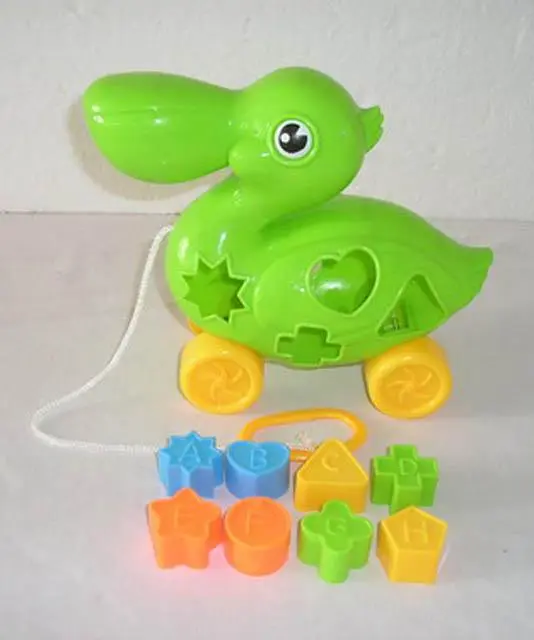 Foto aus der offiziellen Meldung: Pull-along Spielzeug — Risiko: Ersticken