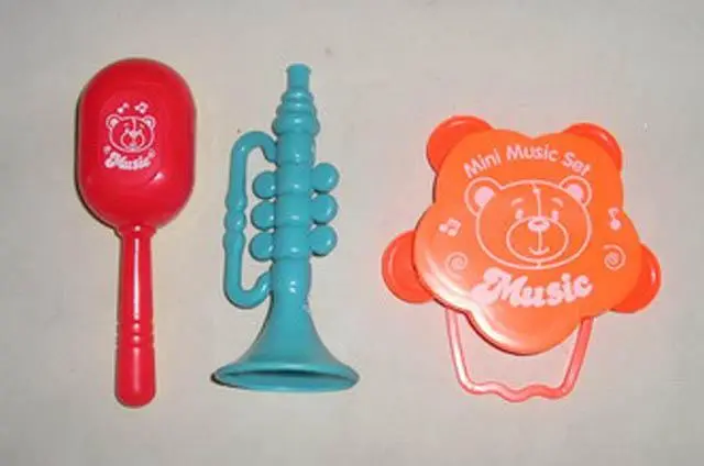 Photo de l’avis officiel: QING XING TOYS Baby Toys Mini Music Set Ensemble d’instruments de musique — risque: Étouffement