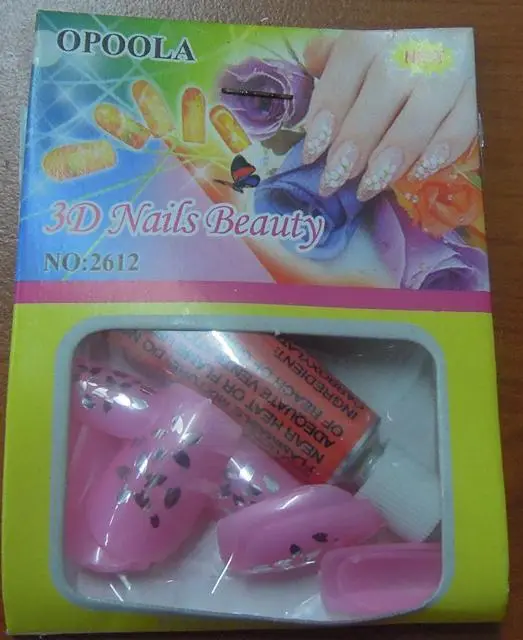 Foto dell’avviso ufficiale: 1.Opoola                  2.  Mejiaer 1.  3D Nails Beauty            2.  NAIL ART – Meijiaer child boutique fa — rischio: Rischio chimico