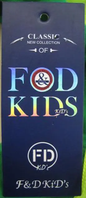 Foto do aviso oficial: F&amp;D KID'S Pijama infantil — risco: Estrangulamento (A12/1350/14)