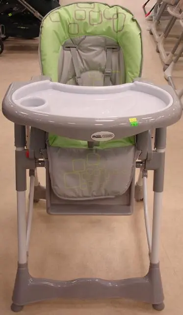 Photo de l’avis officiel: Milli Dinner Baby High Chair Chaise haute — risque: Blessures