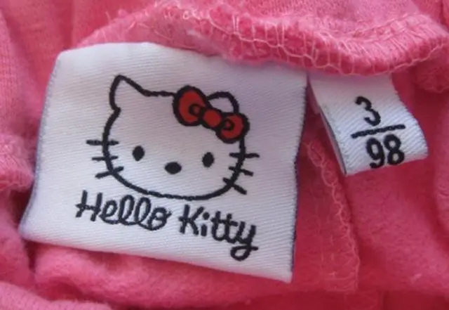 Photo de l’avis officiel: Hello Kitty Tenue pour les filles — risque: Blessures