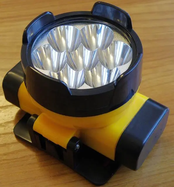 Foto dell’avviso ufficiale: JYSUPER Chang Headlight Torcia ricaricabile della testa — rischio: Scossa elettrica & Incendio