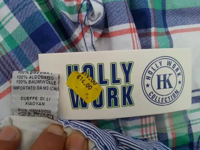 Foto dell’avviso ufficiale: Holly Work Pantaloni per ragazzi — rischio: Lesioni (A12/1400/14)