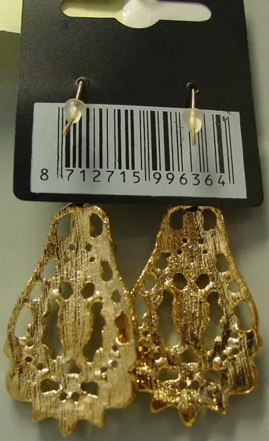 Photo de l’avis officiel: Bazar Byoux Ibiza Boucles d’oreilles — risque: Risque chimique
