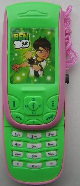 Foto dell’avviso ufficiale: Ben10 - music Cellular Phone Telefono cellulare giocattolo — rischio: Rischio chimico & Lesioni uditive
