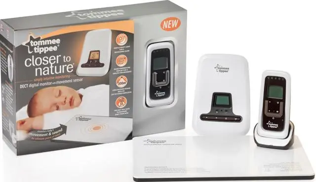 Foto uit de officiële melding: Tommee Tippee Closer to Nature Babyfoon met bewegingssensor pad — risico: Verwurging