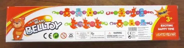 Photo from the official notice: Belltoy The Cute Bears babies' rattle chain — choking risk