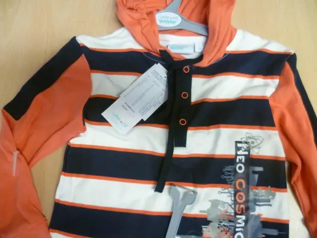 Foto do aviso oficial: Сhildren Wear Conjunto de roupas para putos — risco: Ferimentos & Estrangulamento