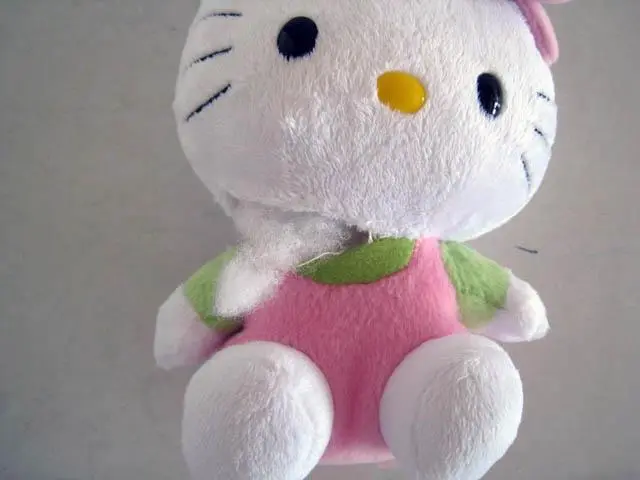 Foto do aviso oficial: TY- collection Beanie babies Hello Kitty Brinquedo macio — risco: Engasgamento