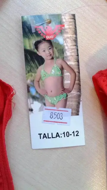 Photo de l’avis officiel: GUO Bikinis des filles — risque: Blessures & Etranglement