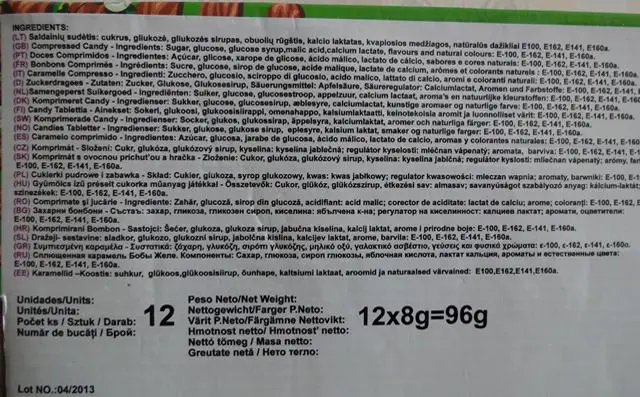 Foto do aviso oficial: Yummy Toys Cartoon Tractor Brinquedo plástico com doces — risco: Engasgamento