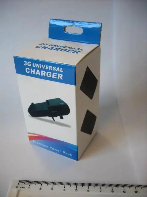 Photo de l’avis officiel: 3G Universal Charger Chargeur de batterie — risque: Choc électrique