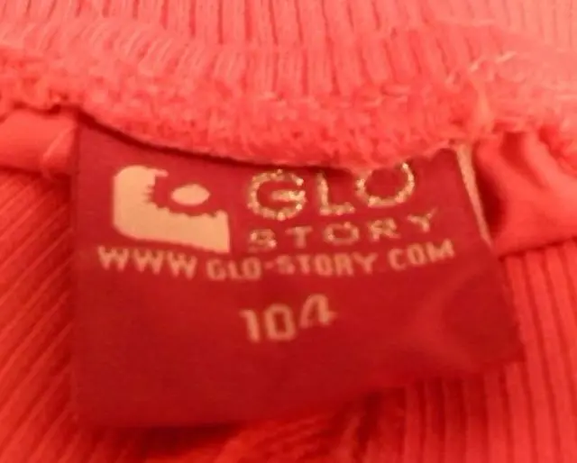 Photo de l’avis officiel: Glo Story Shorts de filles — risque: Blessures
