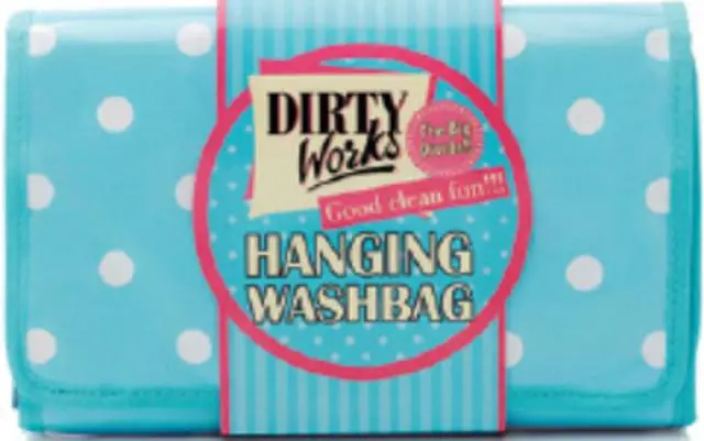 Foto dell’avviso ufficiale: Dirty Works Hanging Washbag Borsa da bagno — rischio: Ambiente
