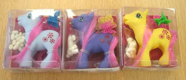 Foto do aviso oficial: Sweet Toys Mini Horse Cavalo plástico com doces — risco: Químico