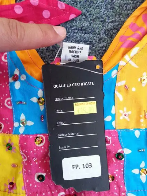 Foto dell’avviso ufficiale: Somas Accessories Abito da ragazza — rischio: Strangolamento