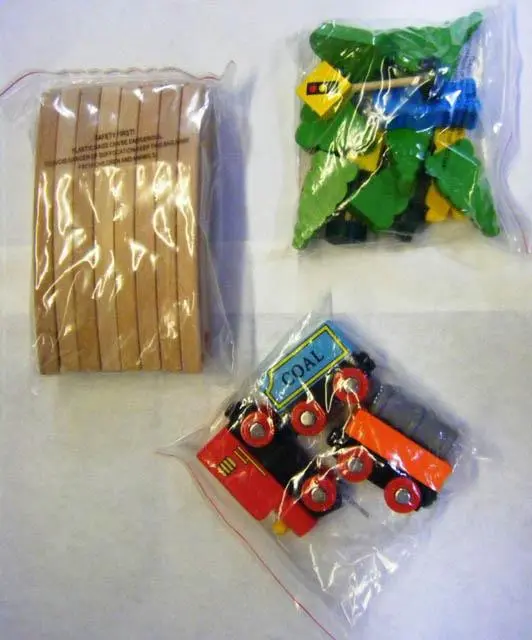 Photo from the official notice: Buy Direct 4U Children's 24 Piece Wooden Train Set toy train set — choking risk