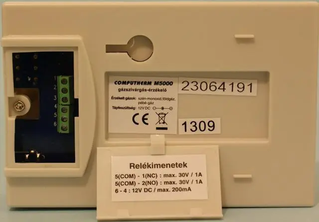 Foto uit de officiële melding: COMPUTHERM Gas and CO Detector Koolmonoxidedetector — risico: Verstikking