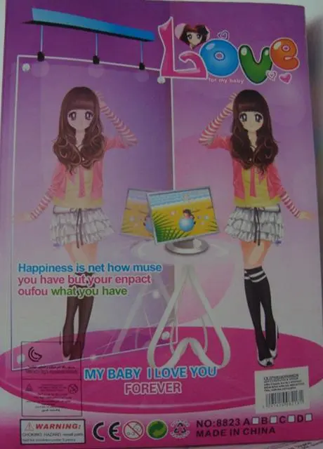 Foto dell’avviso ufficiale: Love for My Baby - Happy Bearutiful Girl Bambole di plastica — rischio: Rischio chimico