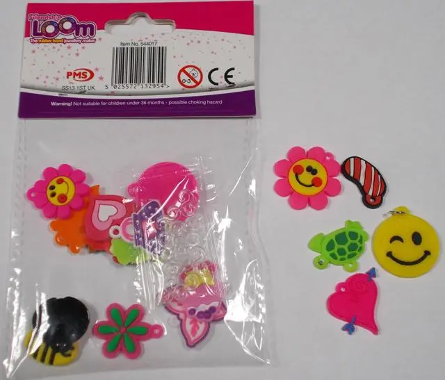 Photo from the official notice: Pms Loom Charms charms for loom bands — chemical risk