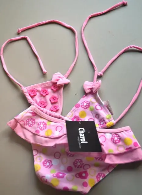 Photo de l’avis officiel: Leonado Charol Design Collection Bikini des filles — risque: Blessures & Etranglement