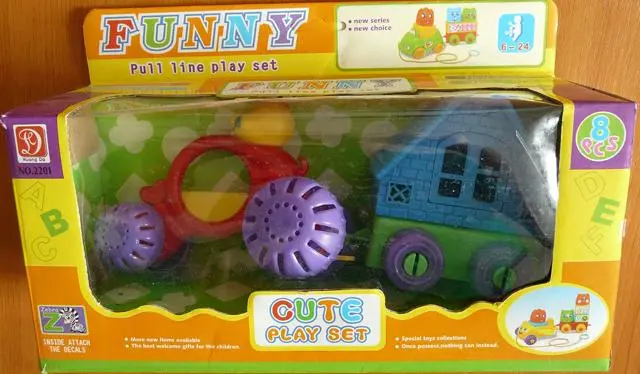 Foto dell’avviso ufficiale: Huang Da Funny - Pull Line Play Set Giocattolo pull-along — rischio: Ostruzione delle vie aeree
