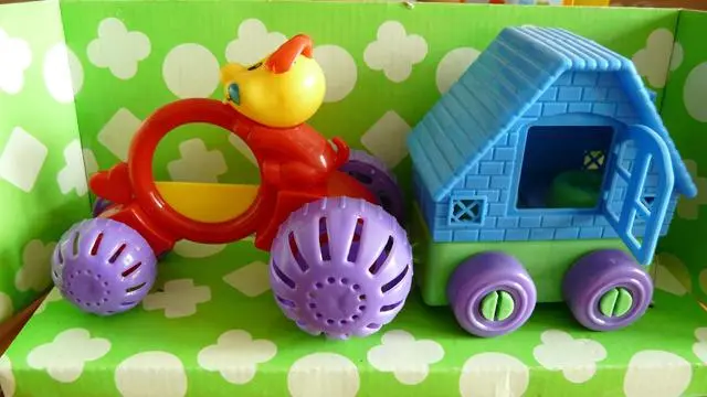 Foto dell’avviso ufficiale: Huang Da Funny - Pull Line Play Set Giocattolo pull-along — rischio: Ostruzione delle vie aeree