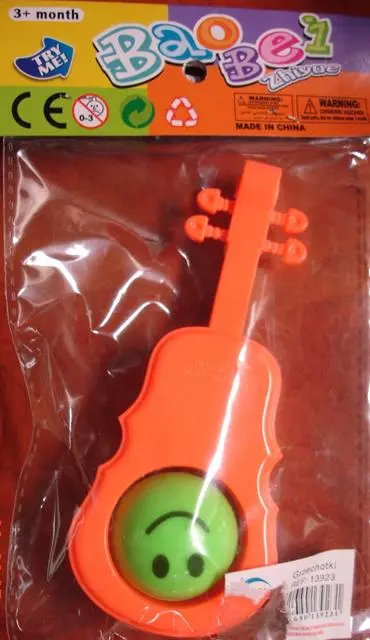 Photo from the official notice: Bao Bei Zhiyue rattle — choking risk (A12/1711/14)