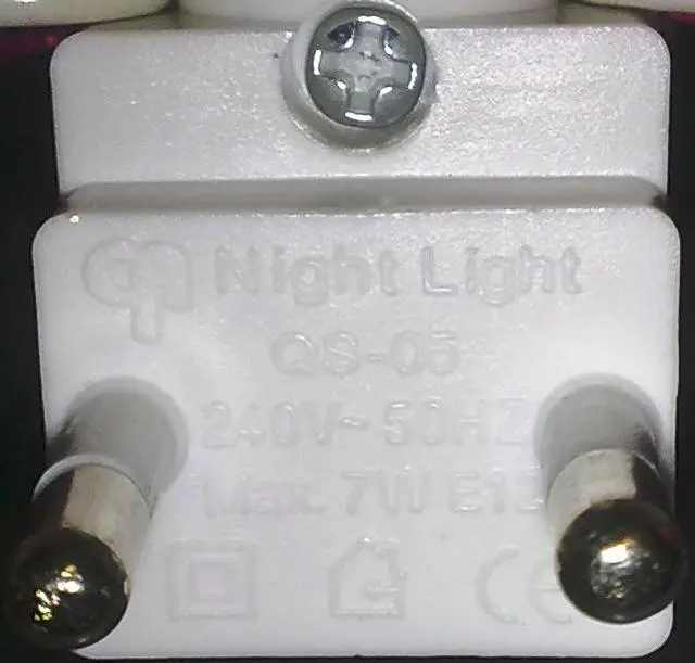 Foto do aviso oficial: HUAYU Moon Lamp Luz noturna — risco: Choque elétrico