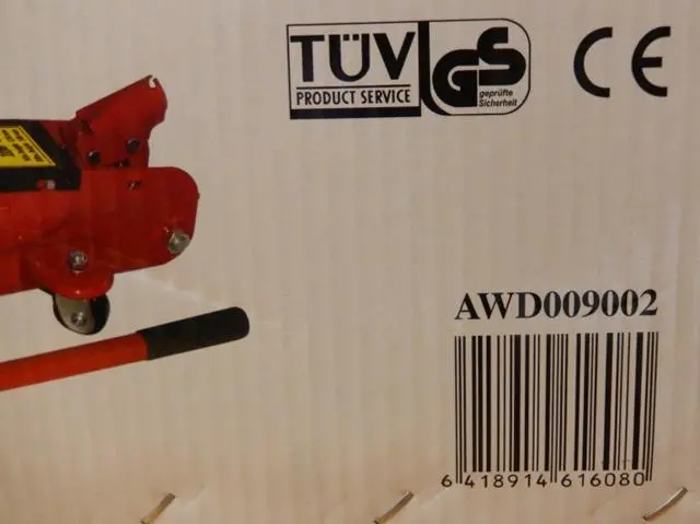 Photo de l’avis officiel: Awd Floor Jack Trolley jack — risque: Blessures