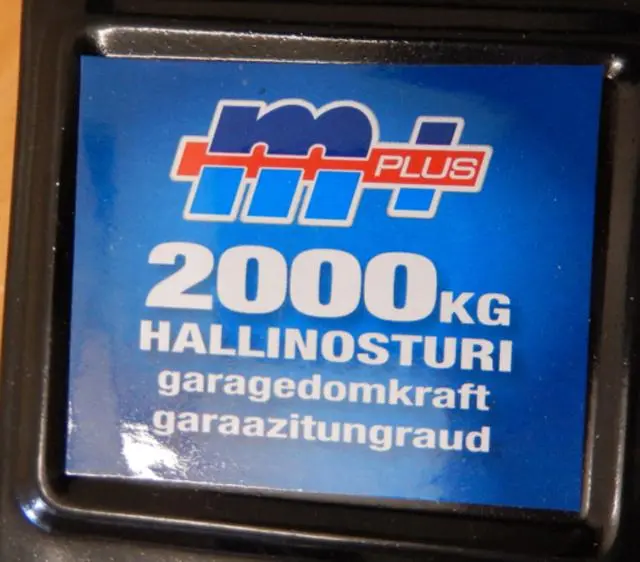 Photo de l’avis officiel: Motoral 2000 kg Hallinosturi Trolley jack — risque: Blessures