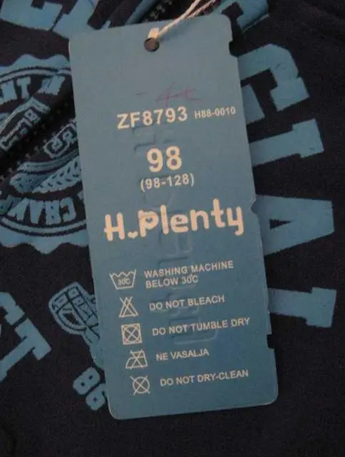 Foto do aviso oficial: H.Plenty Pijama infantil — risco: Estrangulamento