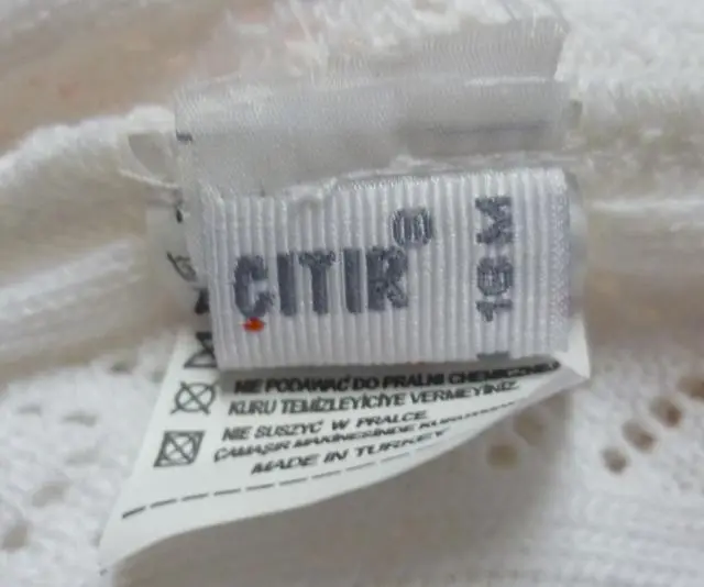 Foto do aviso oficial: CITIR Sobretudo de lã infantil — risco: Ferimentos