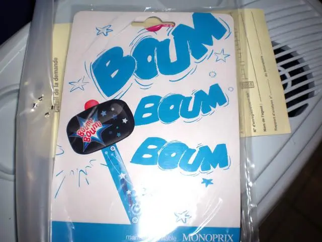 Foto dell’avviso ufficiale: Monoprix Boum! Boum! Martello gonfiabile — rischio: Rischio chimico