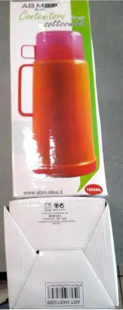 Foto dell’avviso ufficiale: AB.M IDEA Contenitore Idea Sottovuoto Flacone Thermos — rischio: Rischio chimico