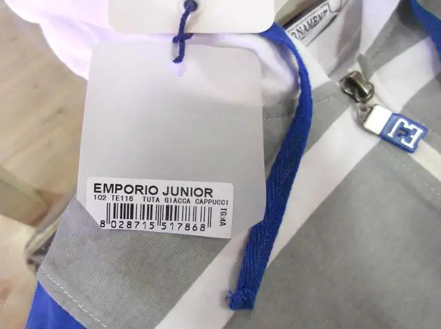Foto del aviso oficial: EMPORIO 88 Emporio junior Conjunto de ropa para niños — riesgo: Estrangulamiento