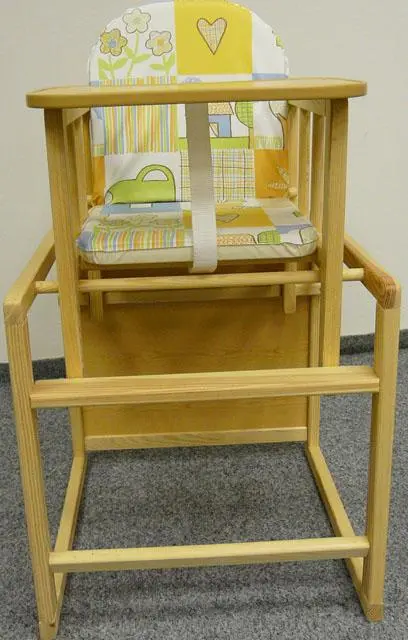 Photo de l’avis officiel: Klupš Chaise haute — risque: Blessures