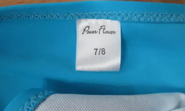 Photo de l’avis officiel: Power Flower Bikini des filles — risque: Blessures