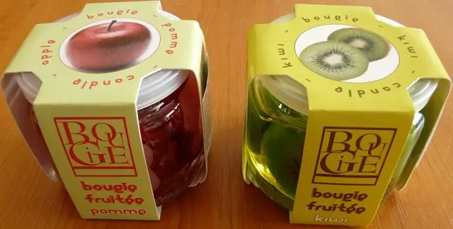 Foto do aviso oficial: BOUGiE - bougie fruitée Vela de gel — risco: Queimaduras