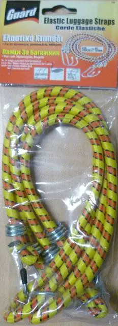 Photo de l’avis officiel: Guard Elastic straps Sangles élastiques à bagages — risque: Blessures