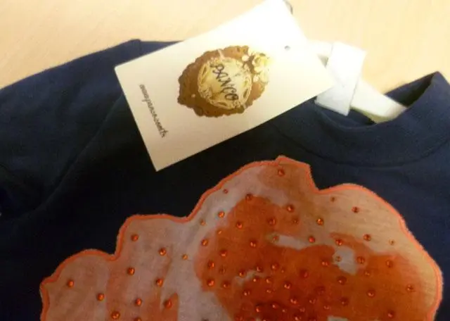 Foto aus der offiziellen Meldung: PANÇO Sweatshirt für Mädchen — Risiko: Ersticken