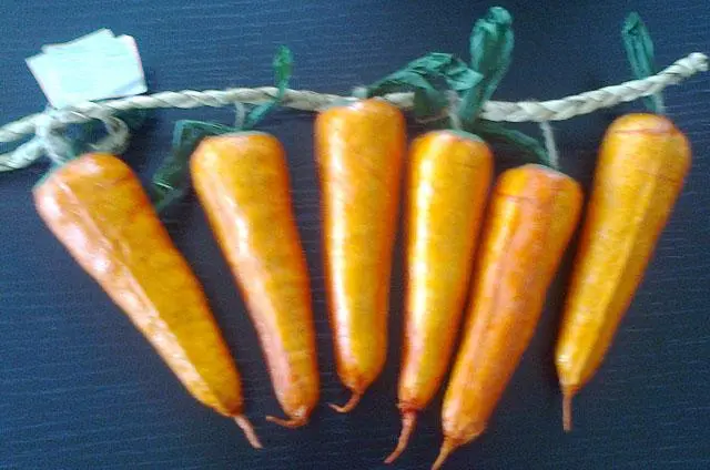 Foto aus der offiziellen Meldung: Dekoratives Obst und Gemüse — Risiko: Ersticken