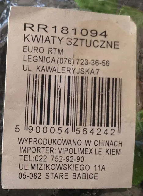 Foto aus der offiziellen Meldung: Dekoratives Obst und Gemüse — Risiko: Ersticken